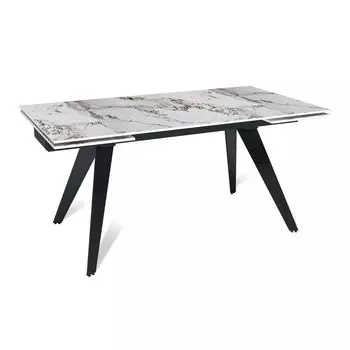 Стол раскладной Rhein (160+40+40), керамика глянцевая Top Pandora