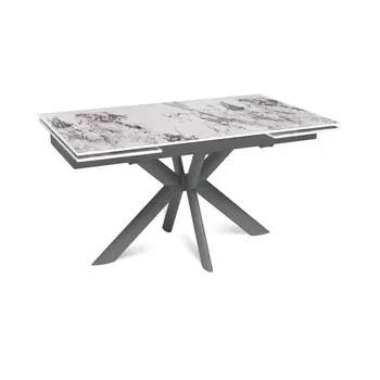 Стол раскладной Strong (140+40+40), керамика глянцевая Patagoniya