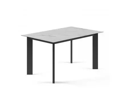 Стол раскладной Track (110+10), керамика белая