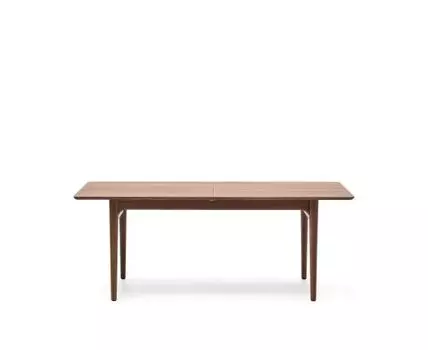 Стол раздвижной Elan из шпона и массива ореха 200 (260) x 100