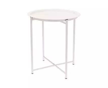 Стол складной Matt White