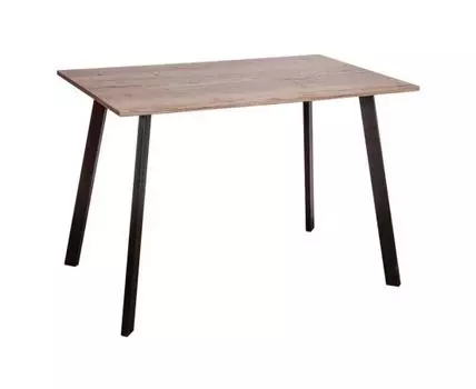 Стол СЛИМ (коричневый, черный, 70)