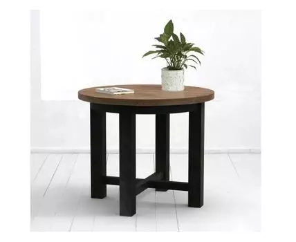 Стол Старый Друг со столешницей из дуба в коричневом цвете (120)