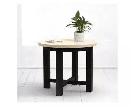 Стол Старый Друг со столешницей в натуральном цвете березы (120)