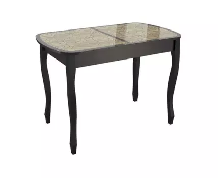 Стол стеклянный Экстра 2 венге / арабика