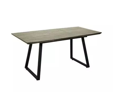 Стол Stockholm раскладной 120-160х80х75см, серый дуб