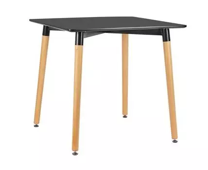Стол Summer 80х80x75см, чёрный