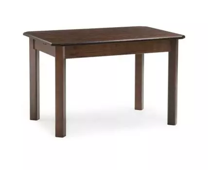 Стол Тефания орех темный (Белый)