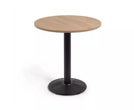 Стол Tiaret (светло-коричневый, черный)