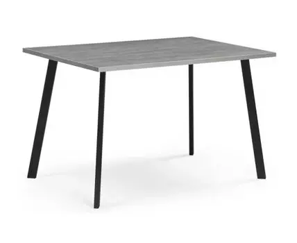 Стол Тринити Лофт (серый, черный, 80)