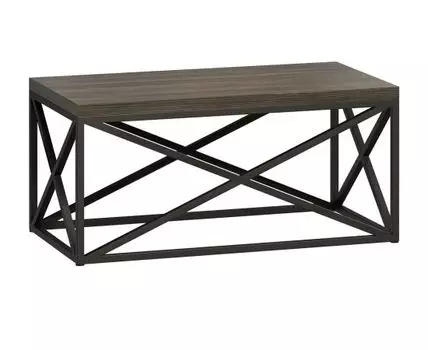 Стол журнальный Бервин 6 (Серый, 96)