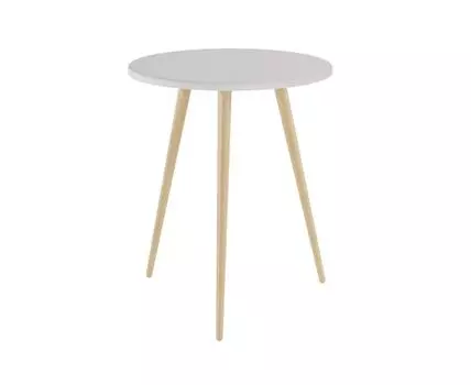 Стол журнальный Калифорния Бекс 550 белый