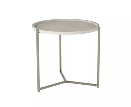 Стол журнальный Калифорния Бруно Лайт стоун/титан