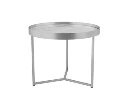 Стол журнальный Калифорния Тайлер Калакатта/Хром