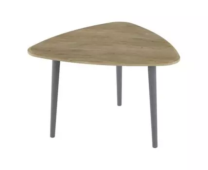 Стол журнальный Квинс (Дуб Сонома, 70)