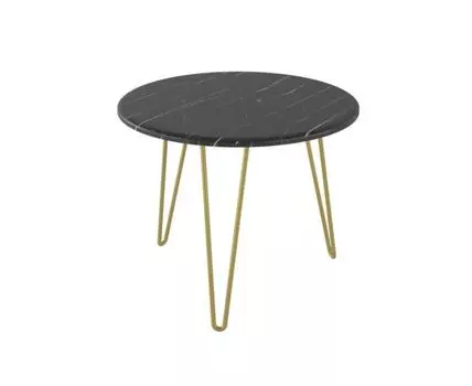 Стол журнальный РИД Голд 430 (Черный)