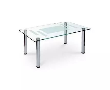 Стол журнальный Робер 10М металлик