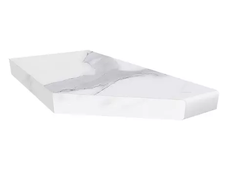 Столешница Белый гранит 38 мм