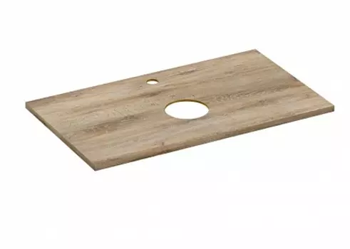 Столешница Cersanit WOOD из керамогранита Spirit 80x45x2 орех матовый