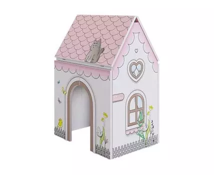 Столик и стульчик Домик (81/84, 44/112, Белый, 60)