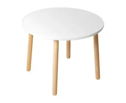 Столик и стульчик Эмиль (46, 60,4, Белый, 60,4)