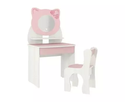 Столик и стульчик Котенок (Розовый)