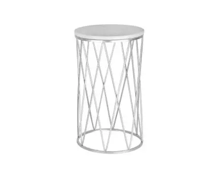 Столик интерьерный с белым мрамором