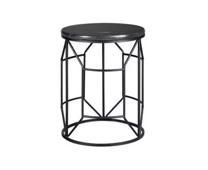 Столик интерьерный с черным мрамором