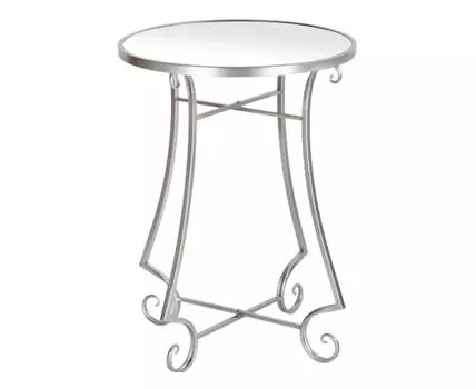 Столик интерьерный с зеркальной столешницей