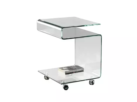 Столик на колесиках Glass