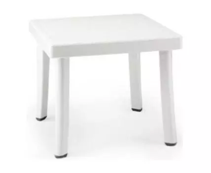 Столик пластиковый для лежака Rodi (Белый, 46)