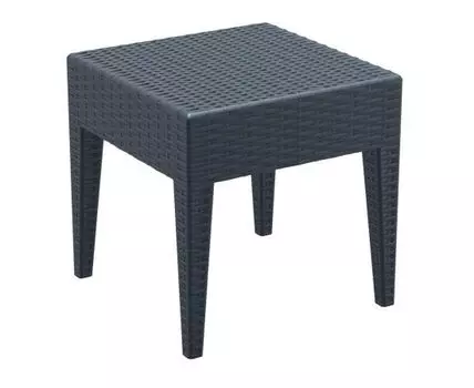 Столик плетеный для шезлонга GT 1009 (Серый, 45)