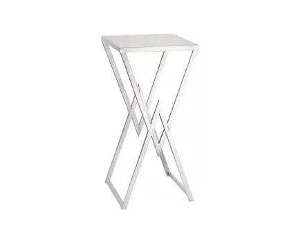 Столик приставной с белым мрамором