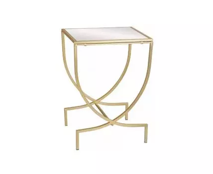 Столик приставной с зеркальной столешницей