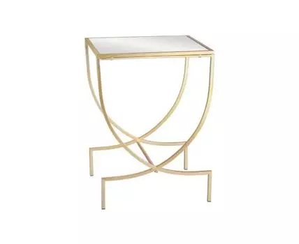 Столик приставной с зеркальной столешницей