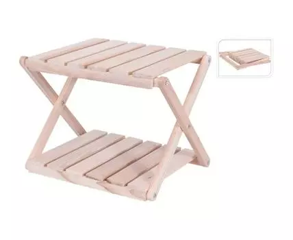 Столик складной Grid Wood