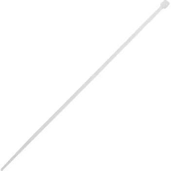 Стяжка кабельная (хомут), 150х3мм, белая (100шт/уп)