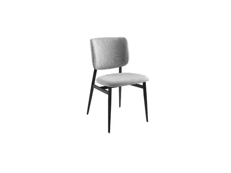 Стул 4147/DC928A светло-серый тканевый