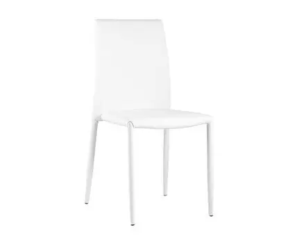 Стул ABNER экокожа белый