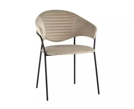 Стул Алексис велюр капучино