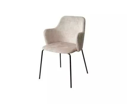 Стул AMARETTO (бежевый, черный, 54)