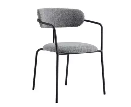 Стул Ant букле серый