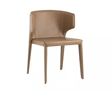 Стул Арманд экокожа коричневый
