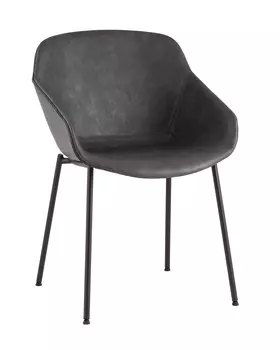 Стул Ashby экокожа серый