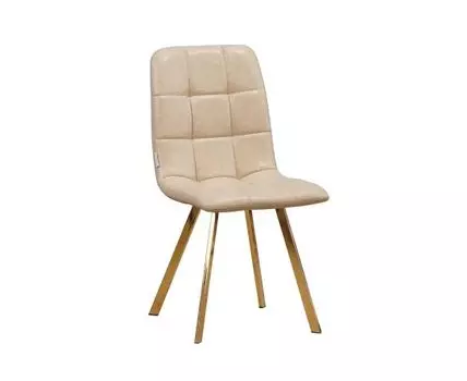 Стул Barcelona Eco Square Gold (Бежевый, 45)