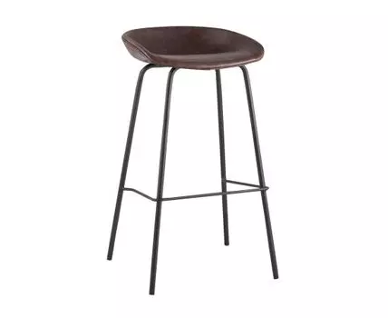 Стул барный Beetle Lite PU коричневый