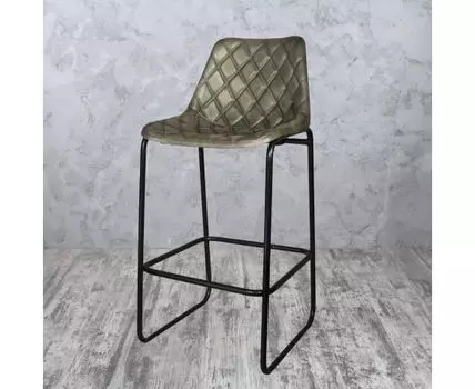 Стул барный "Бизон-Б" (101, серый, коричневый, 47)