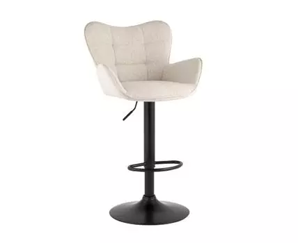 Стул барный Гранд серо-бежевый