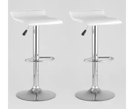 Стул барный hi-tec NEW, белый NP ( набор 2 шт)