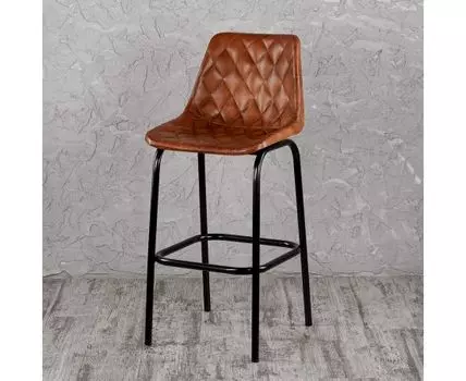 Стул барный "Краст-Б" (104, Коричневый, Рыжий, 46)